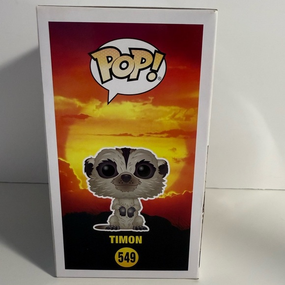 Funko Pop! Timon Vinyl Figure NWT - Picture 2 of 3